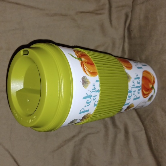 🍀2pc olive green autumn drinkware (010924A). - Picture 2 of 7